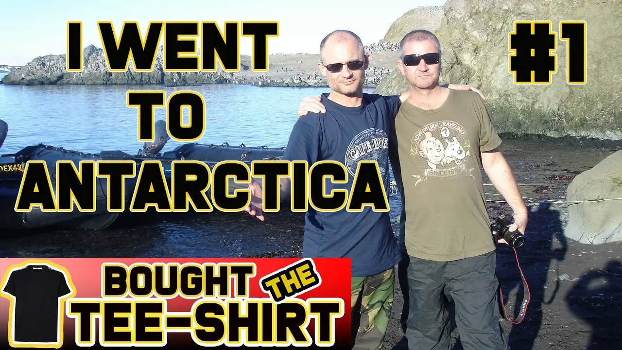 Is It A FIat Earth? | Chris Thrall Went to Antarctica | Bought the T-Shirt Podcast #1