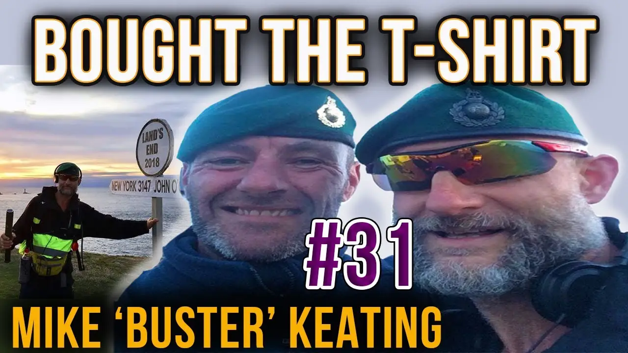 Royal Marines Commando Mike ‘Buster’ Keating – Ran 40 Miles With 14Kgs & NO Training
