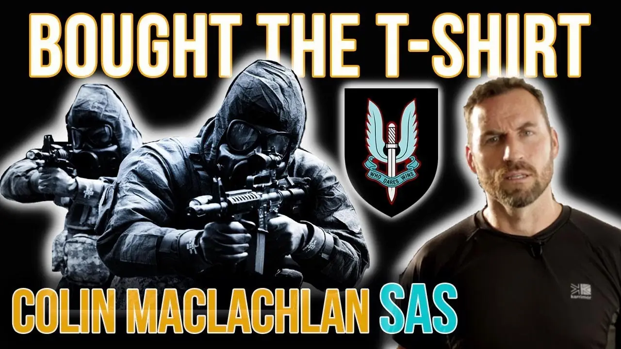 SAS Who Dares Wins | Colin Maclachlan | Special Forces | Celebrity | Bought The T-Shirt Podcast
