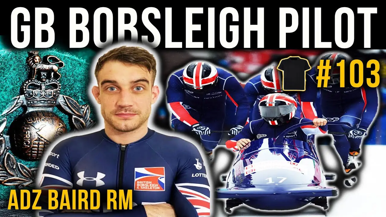 The Royal Marines Bobsleigh Team