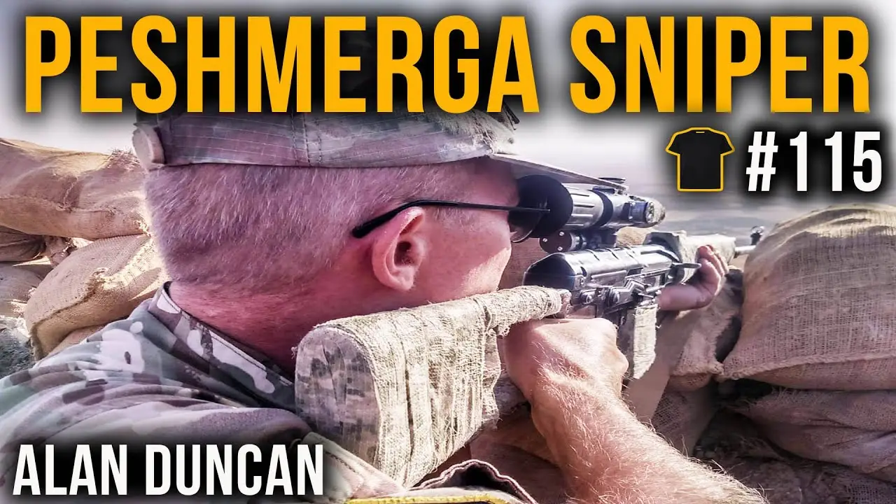 Killing ISIS | Peshmerga Sniper Alan Duncan