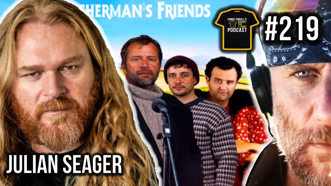Fisherman’s Friends | Poldark | Doc Martin | Julian Seager | Bought The T-Shirt Podcast