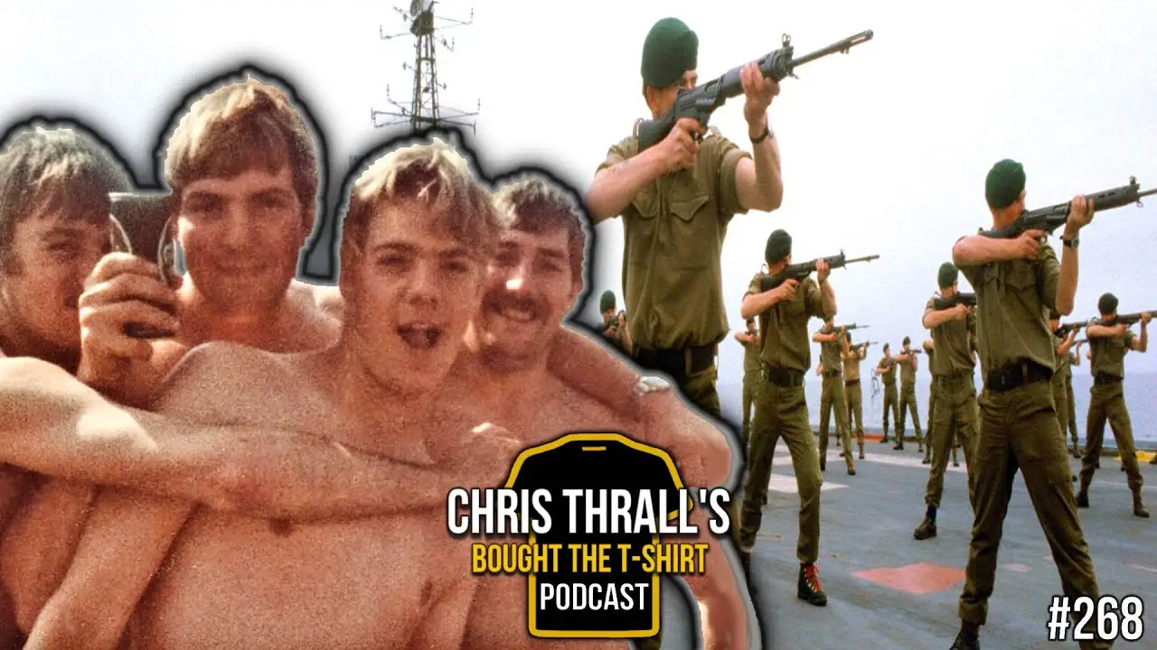 The UNTOLD Falklands War | Dave Jackson Royal Marines | Bought The T-Shirt Podcast