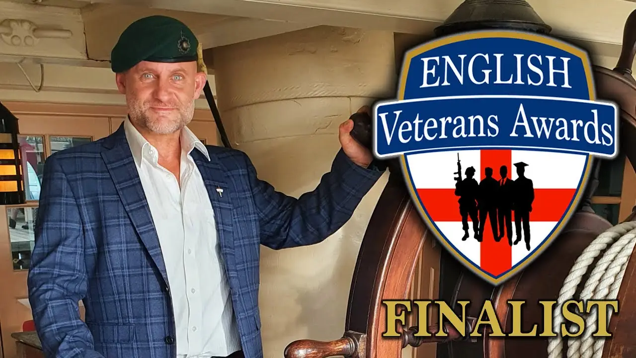 English Veterans Awards | Finalists Receiving Our Certificates