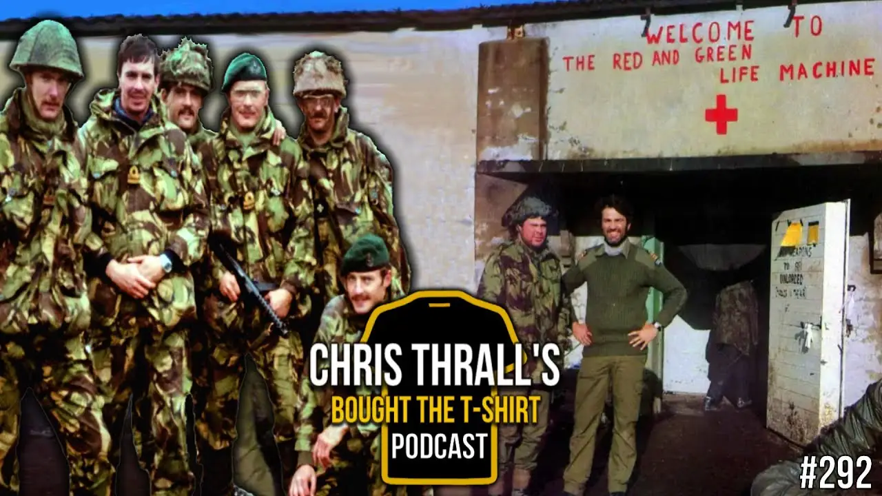 Falklands War Red & Green Life Machine | Royal Navy Commando | Lt Cdr Paul Youngman MID