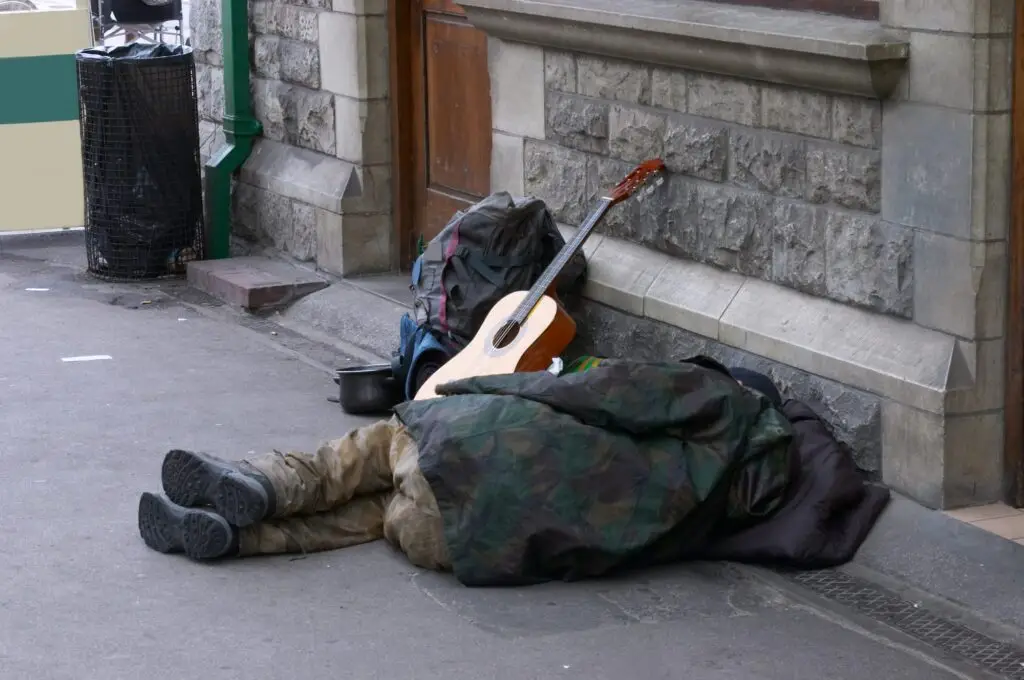 homeless veteran